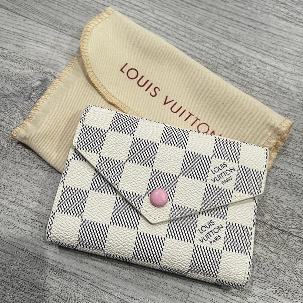 Checkered Pink Wallet